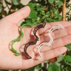 Plastic Plant Support Clips Reusable Vegetable Tomato Vines Protection Plant Clips Holder