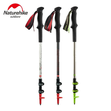 Naturehike Alpenstocks Ultralight Trekking Folding Pole Walking Hiking carbon fibre