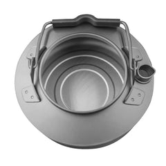 Camping Titanium Kettle Outdoor Tea Coffee Kettle Tableware Pot Supplies Tourist Dishes