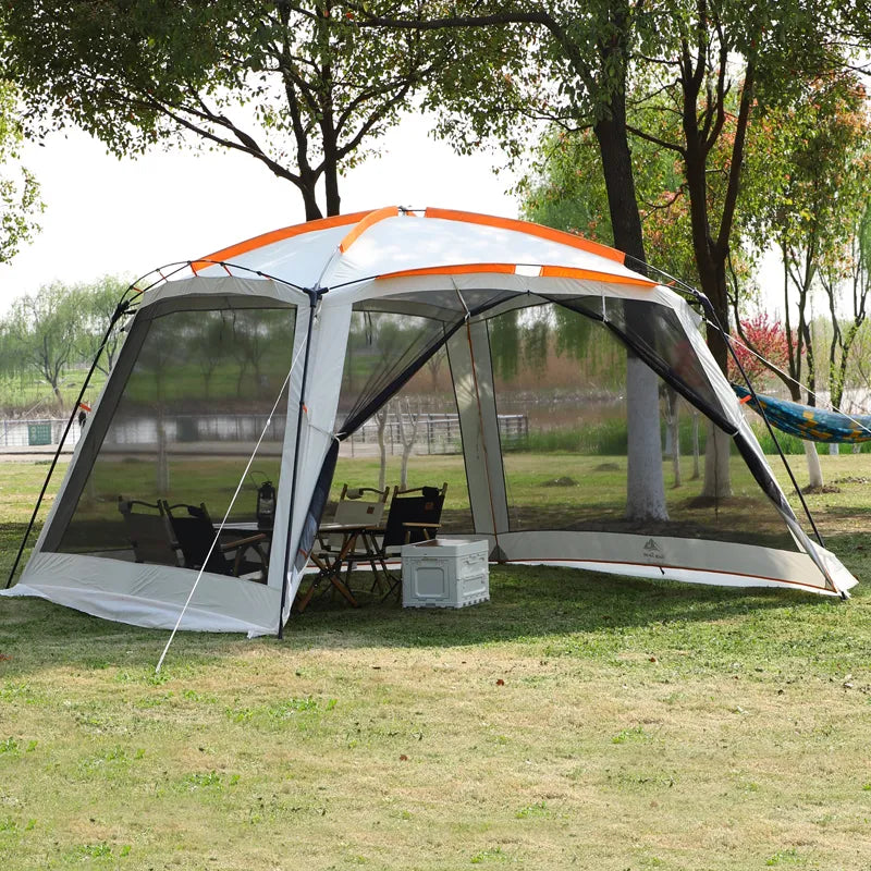 New Big Space High Quality Sunscreen Anti-mosquito Rainproof Windy Outdoor Camping
