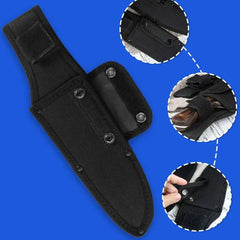 Knife Sheath Holster Oxford Sheath Holder Pocket Hunt Flashlight Case Camp Outdoor