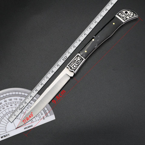 XUAN FENG Outdoor Jungle Knife Wild Survival Straight Knife Camping Tactical Military