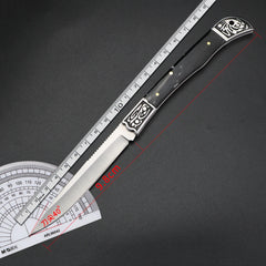 XUAN FENG Outdoor Jungle Knife Wild Survival Straight Knife Camping Tactical Military