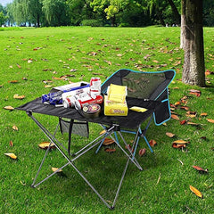 Ultralight Portable Folding Camping Table Compact Roll Up Tables with Carrying Bag