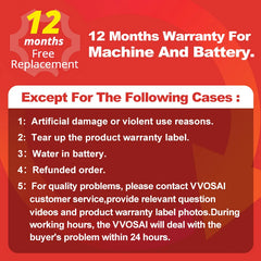 VVOSAI 6 Inch 20V MT-SER Mini Brushless Electric Chain Saw Handheld Pruning With Wood