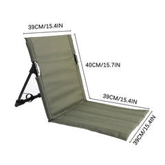 Ultra-Light Folding Chair for Camping, Beach, and Road Trips - Durable Aluminum Alloy