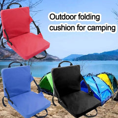 Canoe Kayak Seat Cushion Waterproof Stadium Chair with Comfortable Back Support