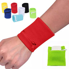 Wrist Purse Bag with Zipper Running Travel Bike Safe Sports Bag for Running Gym Bike