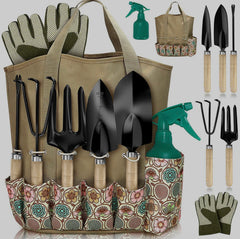 Garden tool setWood handle Mowing Garden Tool set Pruning scissors Stainless steel