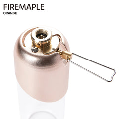 Fire Maple Orange Gas Lantern Outdoor Propane Isobutane Fuel Lights For Camping Hiking