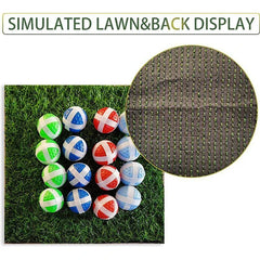 120x180cm The Casual Golf Game Set Indoor Outdoor Golf Putting Training Mat Green