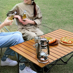 Barbecue Desk Camping Table Camp Dinning Mesa Nature Balcony Camping Table Floor