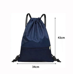 Outdoor Sport Storage Bag Thick Rope Ball Bag Gym Bag  Large Capacity Nylon