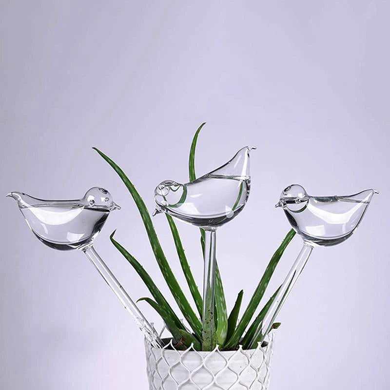 1PC Travel Automatic Flower Watering Device Waterer Self Watering Globes Bulb Bird