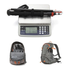 BISINNA 1pcs/2pcs Folding Trekking Poles Carbon Fiber Collapsible Telescopic Sticks