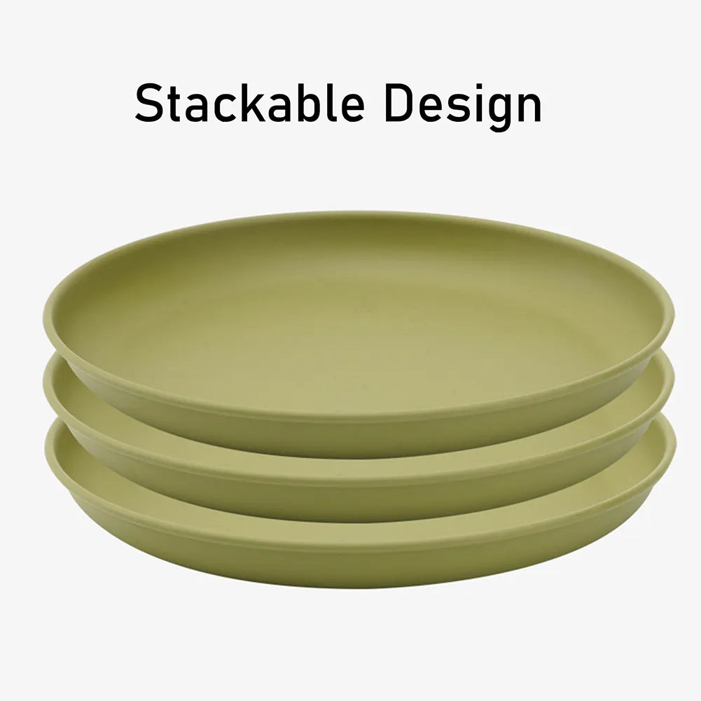 Non-Stick Camping Food Pan Tableware Outdoor Cookware Cooking Plate Picnic Dish