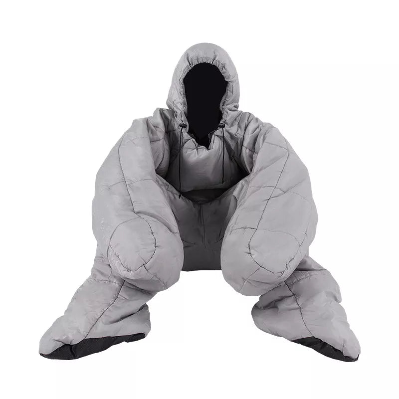 Outdoor Adult Humanoid Sleeping Bag Weight 1.9kg For Camping Indoor Rest Use