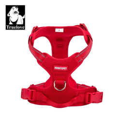 TRUELOVE Pet Harness Nylon Reflective Comfortable and Breathable Explosion-proof