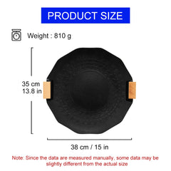 Widesea Camping Non Stick Barbecue Plate Outdoor Ovenware Korean BBQ Grill Picnic