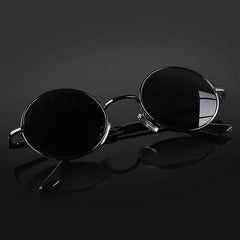 Retro Classic Sun Glasses Round Glasses Men Women Fishing Glasses Goggles Camping
