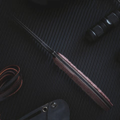 SANRENMU S745 Fixed Blade Knife Straight Knife 14C28 Outdoor Knife Camping Utility Tool