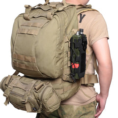 Outdoor Travel Kettle Bag Sport Bag Tactical Molle Water Bottle PouchCanteen Cover