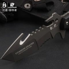 HX OUTDOORS Fixed Blade Knife Tactical Survival Knife G10 Handle 440c blade camping