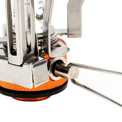 Camping Wind Proof Gas Burner Outdoor Strong Fire Stove Burners Tourism Equipment