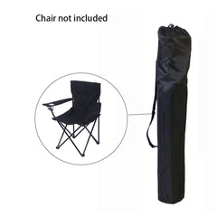 1pc Folding Chair Storage Bag Nylon Outdoor Storage For Camping Hiking Trekking