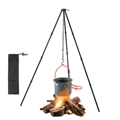 Camping Bonfire Tripod Portable Triangle Support For Hanging Pot Survival Outdoor