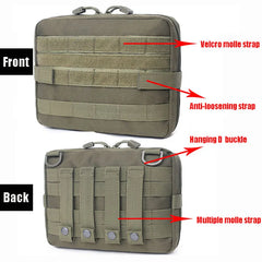 Molle Military Pouch Bag Medical EMT Tactical Outdoor Emergency Pack Camping Hunting