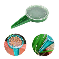 Plant Seed Sower 5 File Adjustable Planter Hand Held Flower Grass Plant Seeder Garden