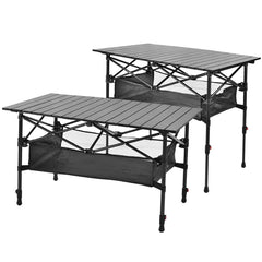 Camping Table Collapsible Folding Outdoor Furniture Barbecue Backpacking Nature Hike