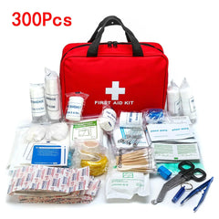 Portable 16-300Pcs Emergency Survival Set First Aid Kit for Medicines Outdoor Camping