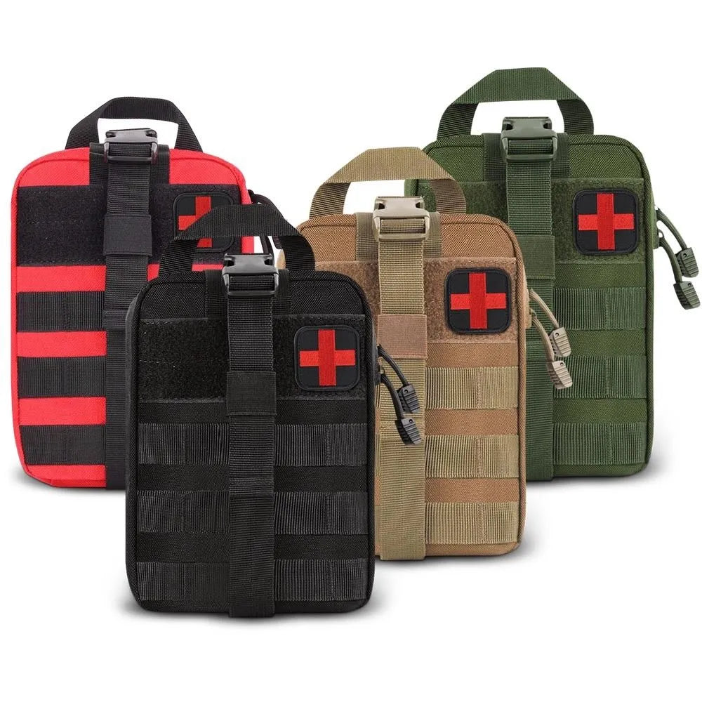Survival First-aid Kit Container Travel Oxford Cloth Waterproof Tactical Waist Pack