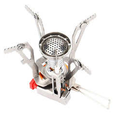 Camping Wind Proof Gas Burner Outdoor Strong Fire Stove Burners Tourism Equipment