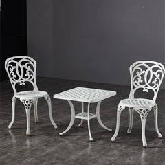 Street and Outdoor furniture Aluminum Mini table coffee tables 54x54cm Small corner