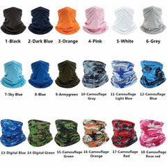 Multi-purpose Turban Riding Scarf Cycling Bandana Men Women Neck Cover Sunscreen