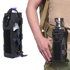 Outdoor Travel Kettle Bag Sport Bag Tactical Molle Water Bottle PouchCanteen Cover
