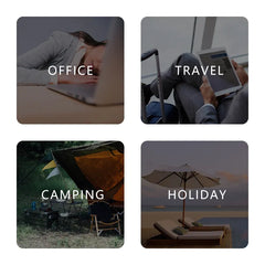 Portable Fold Outdoor Travel Sleep Pillow Camping Tent Inflatable Pillow Airplane Hotel